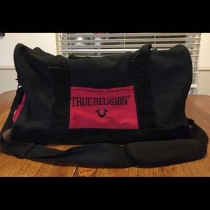 AUTHENTIC TRUE RELIGION DUFFLE BAG